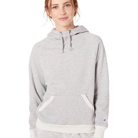 GREY CHAMPION HOODIE - Picture 1 of 3